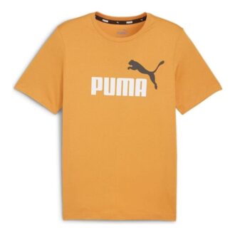 Camiseta Ess+ 2 Col Logo «Naranja»
