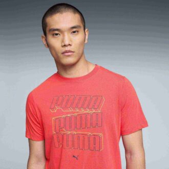 Camiseta ESS Stacked Logo para hombre