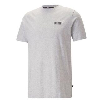 Camiseta Essential Col con logo pequeño «Gris»