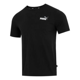 Camiseta Essential Col con logo pequeño «Negra»