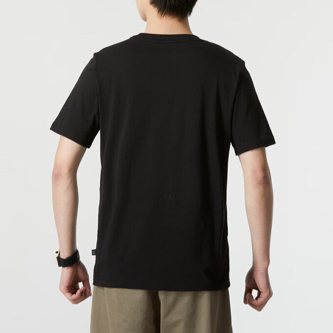 Camiseta Essential Col con logo pequeño «Negra»