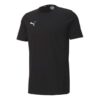 Camiseta Essential Regular Fit con logo estampado «Negra»