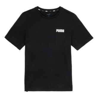 Camiseta Essentials con logo pequeño «Negra»