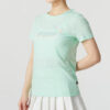 Camiseta Essentials con logo «Verde Plateado» (Mujeres)