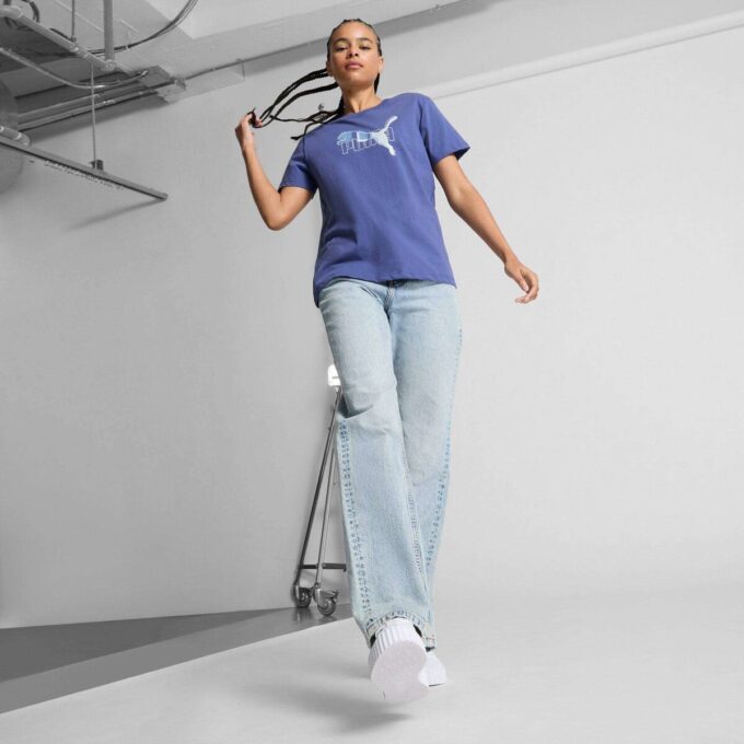 Camiseta Essentials Logo Lab para mujer