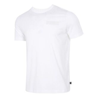 Camiseta estampada de cuello redondo «Blanca»