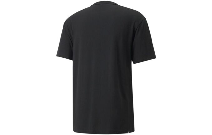 Camiseta estampada de goma gráfica «Negra»