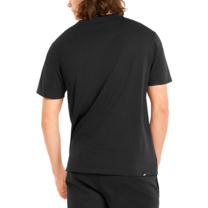 Camiseta estampada de goma gráfica «Negra»