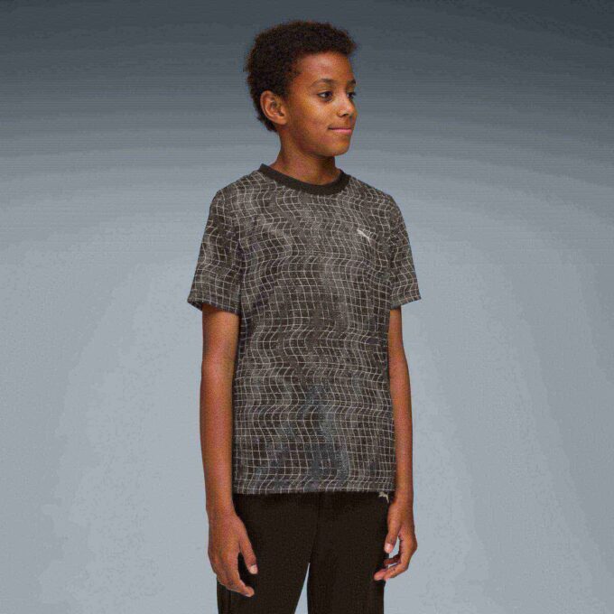 Camiseta estampada para niños grandes Train All Day Essentials Camiseta estampada para niños grandes Train All Day Essentials