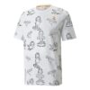 Camiseta estampada PUMA x GARFIELD «Blanca»