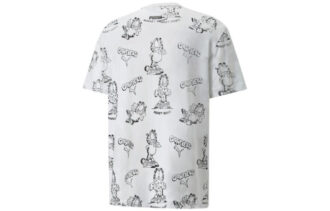 Camiseta estampada PUMA x GARFIELD «Blanca»