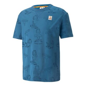 Camiseta estampada PUMA x GARFIELD «Vallarta Blue»
