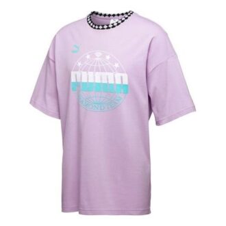 Camiseta extragrande PUMA x Diamond «Morada»