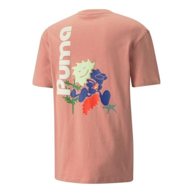 Camiseta gráfica Adventure Planet «Rosa»