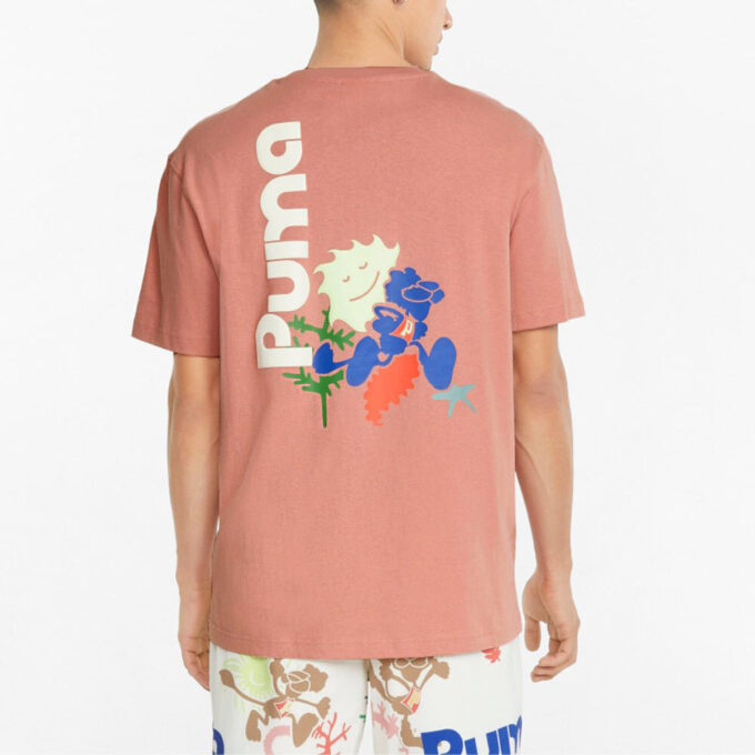 Camiseta gráfica Adventure Planet «Rosa»