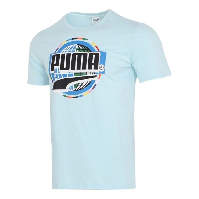 Camiseta gráfica «Azul Negro»