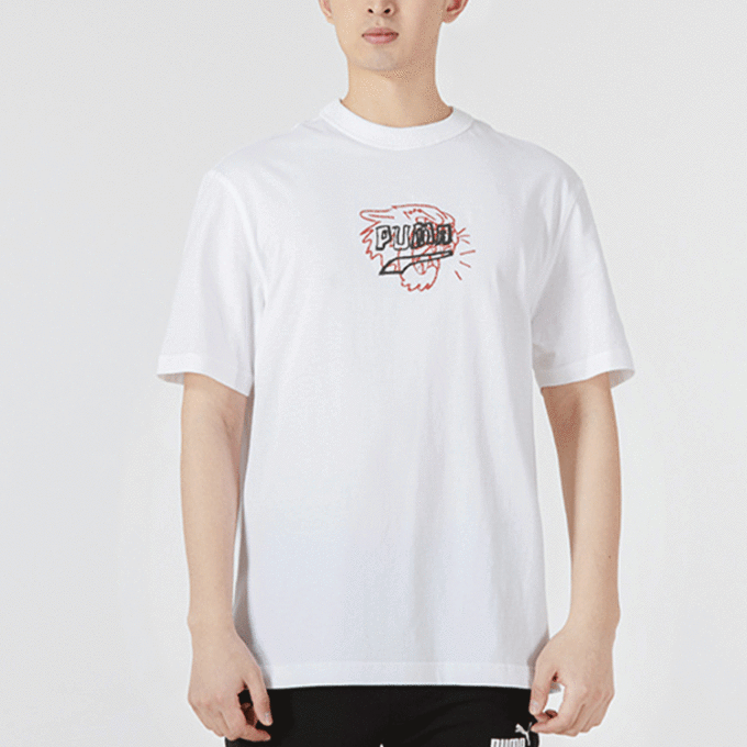 Camiseta gráfica BTL «Blanca»
