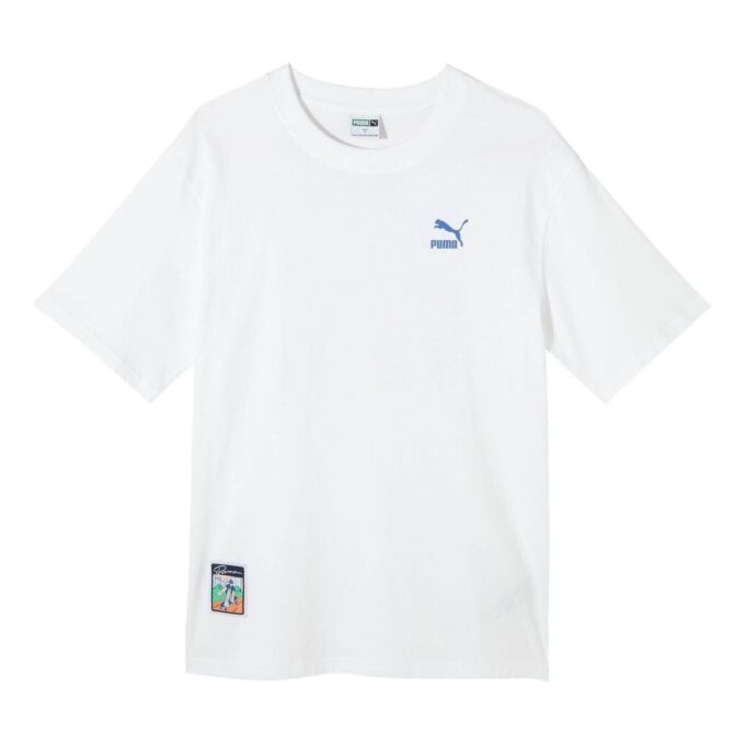 Camiseta gráfica Classics PC «Blanca»