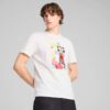 Camiseta gráfica de carrera de la Scuderia Ferrari para hombre
