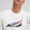 Camiseta gráfica de deportes de motor para hombre BMW M Motorsport