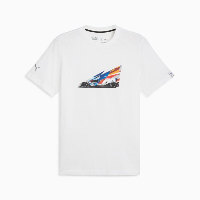 Camiseta gráfica de deportes de motor para hombre BMW M Motorsport