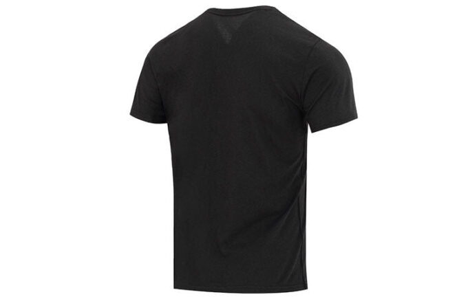 Camiseta gráfica de entrenamiento de alto rendimiento «Negra»