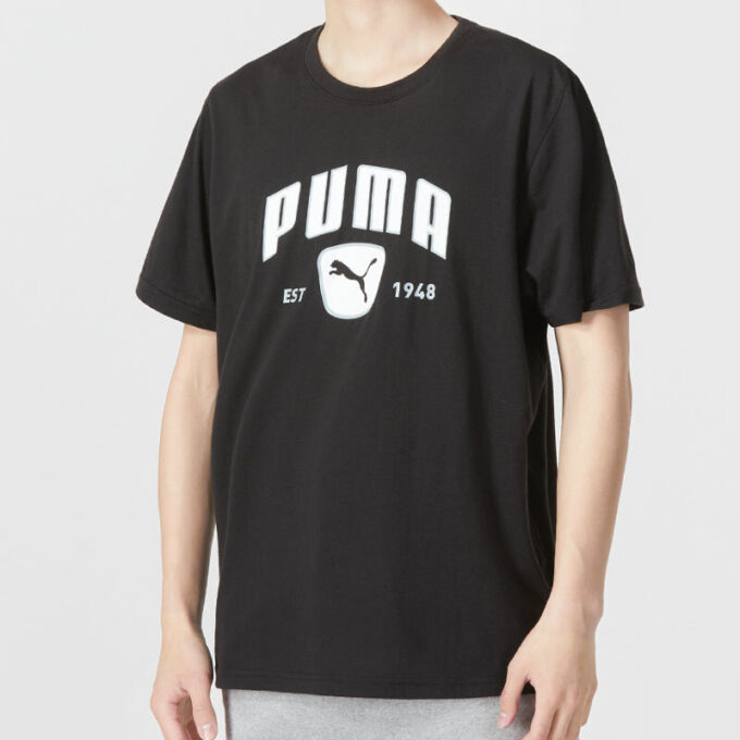 Camiseta gráfica de entrenamiento de alto rendimiento «Negra»