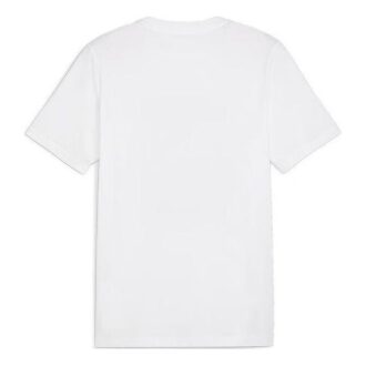 Camiseta gráfica de montaña «Blanca»