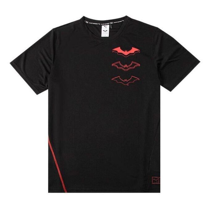Camiseta gráfica de rendimiento PUMA x Batman «Negra»