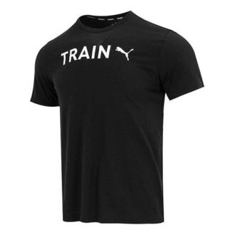 Camiseta gráfica de tren «Negra»