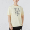 Camiseta gráfica del centro «Beige»