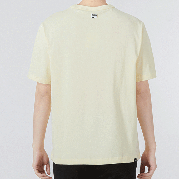 Camiseta gráfica del centro «Beige»