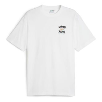 Camiseta gráfica del centro «Blanca»