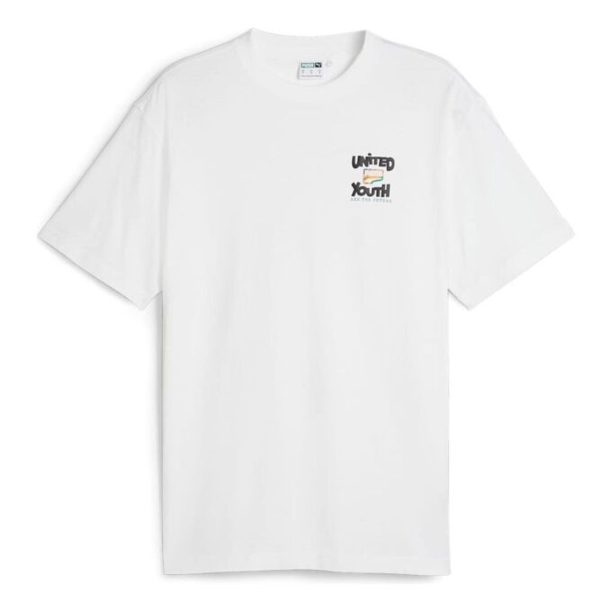 Camiseta gráfica del centro «Blanca»