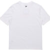 Camiseta gráfica del centro «Blanco y rosa»