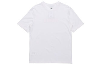 Camiseta gráfica del centro «Blanco y rosa»