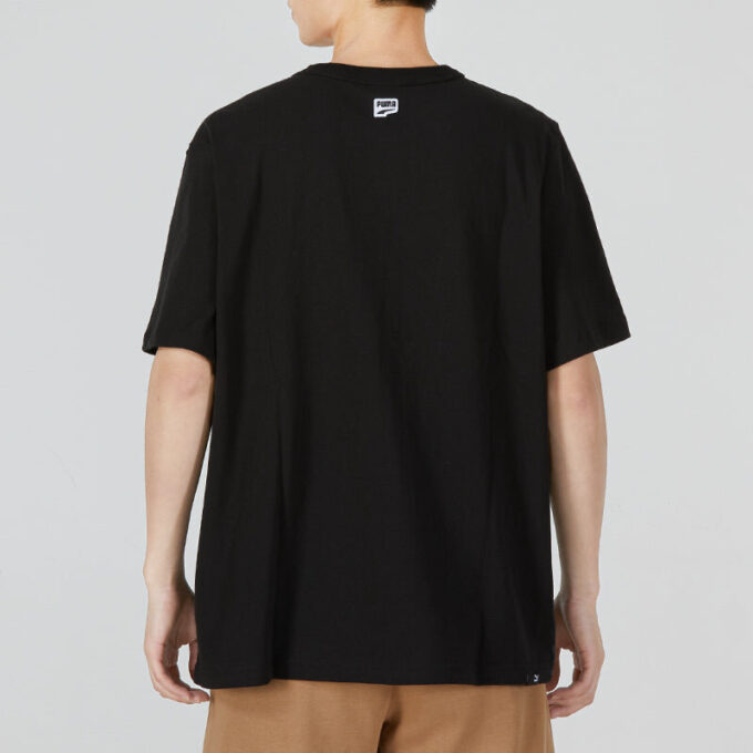 Camiseta gráfica del centro «Negra»