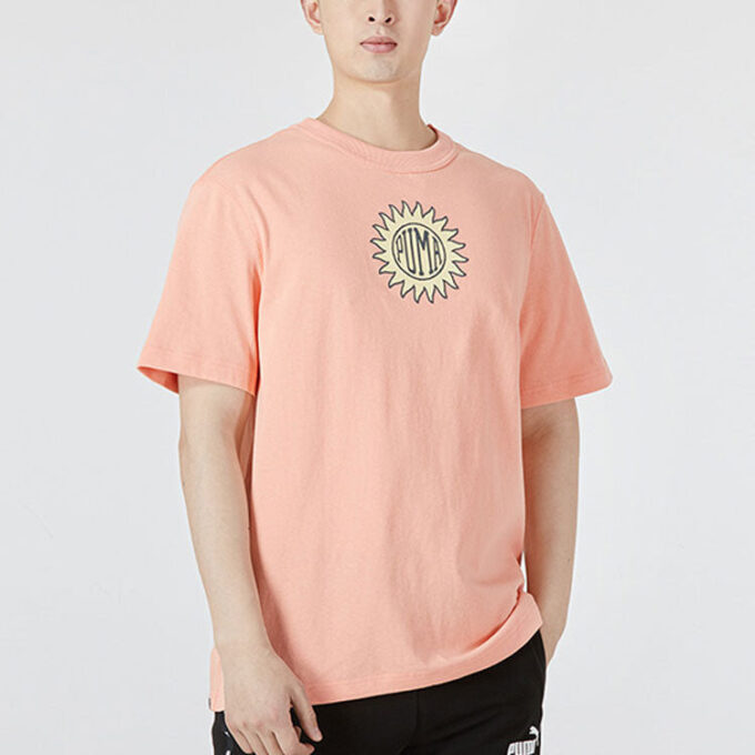 Camiseta gráfica del centro «Rosa»
