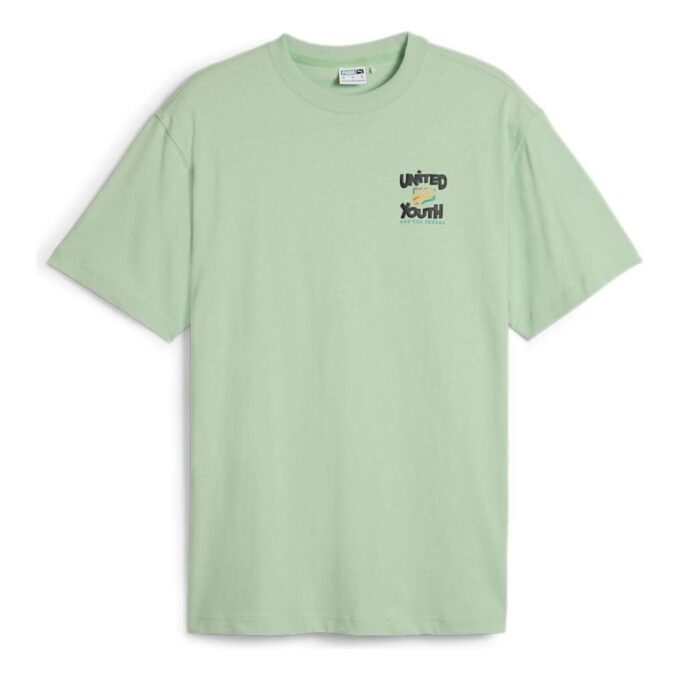 Camiseta gráfica del centro «Verde»