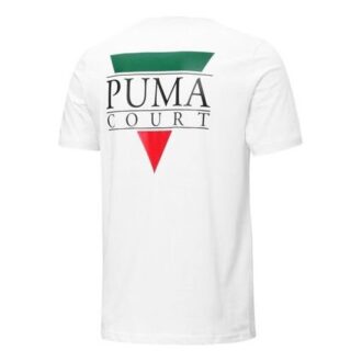 Camiseta gráfica del club de tenis «blanca»