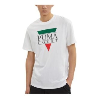 Camiseta gráfica del club de tenis «blanca»