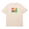 Camiseta gráfica Downtown «Beige, rosa, verde»