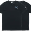 Camiseta gráfica informal «Negro, blanco y azul»