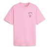 Camiseta gráfica «La juventud es el futuro» en rosa