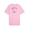 Camiseta gráfica «La juventud es el futuro» en rosa