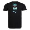 Camiseta gráfica «Negro, Azul, Blanco»