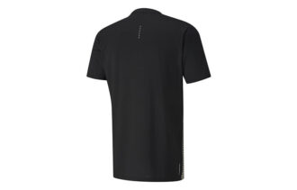 Camiseta gráfica para correr Last Lap «Negra»