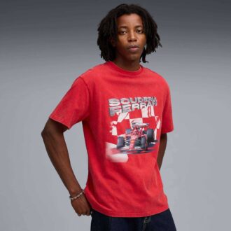 Camiseta gráfica para hombre de la Scuderia Ferrari