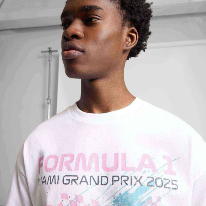 Camiseta gráfica para hombre Fórmula 1® Miami Splash Camiseta gráfica para hombre Fórmula 1® Miami Splash