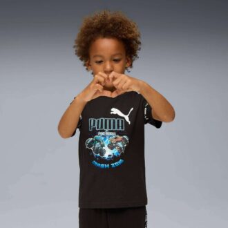 Camiseta gráfica para niños pequeños PUMA x HOT WHEELS™ MONSTER TRUCKS